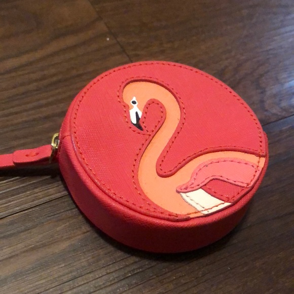 kate spade Handbags - Kate Spade Flamingo Coin Holder